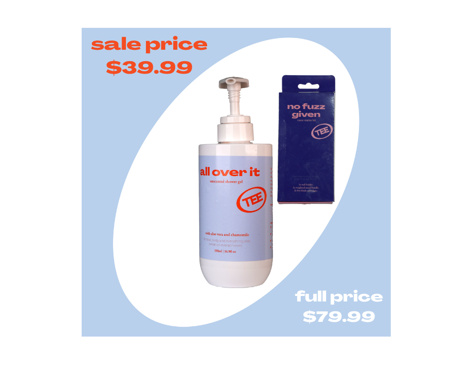 Body Hair, Where? Unscented Bundle